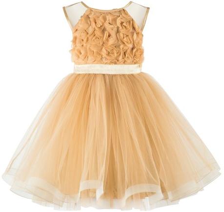 Kids Girls Tutu Frocks, Style : Party Wear, Color : Gold at Rs 549 ...