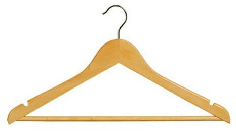 Wooden Clothes Hanger, Mounting Type : Door Mouting