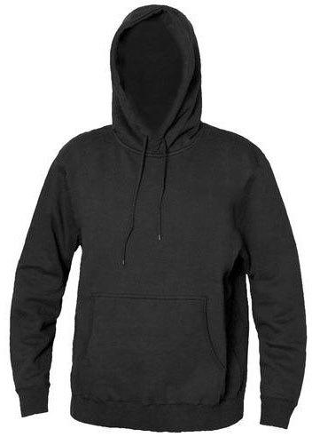 Men Plain Hooded Sweatshirt, Size : XL, XXL