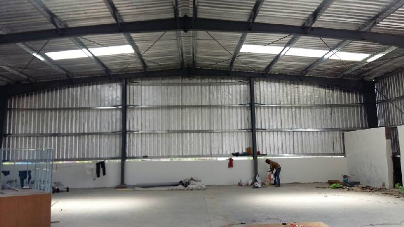 Mild Steel Industrial Shed, For Commercial, Feature : Excellent Quality, High Strength, Optimum Quality