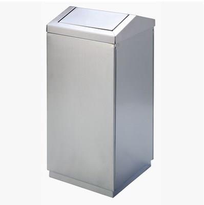 Rectangular Stainless Steel Dustbin, for Commercial, Industrial, Size : Standard