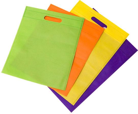 Non Woven D Cut Bags, for Goods Packaging, Feature : Biodegradable, Recyclable