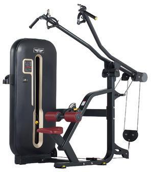 Lat Pull Machine, Color : Black