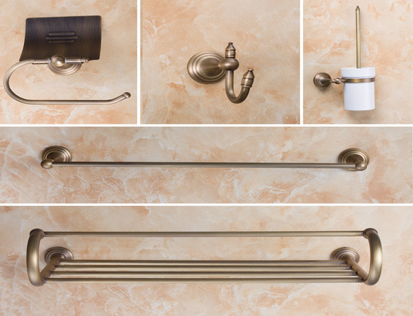 Polished Brass bathroom accessories, Color : Silver