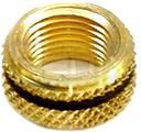 Brass Diamond Knurled Inserts