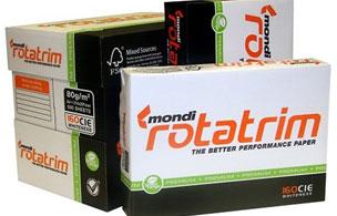 Mondi Rotatrim Copy Paper, Size : A4 (210mm x 297mm)