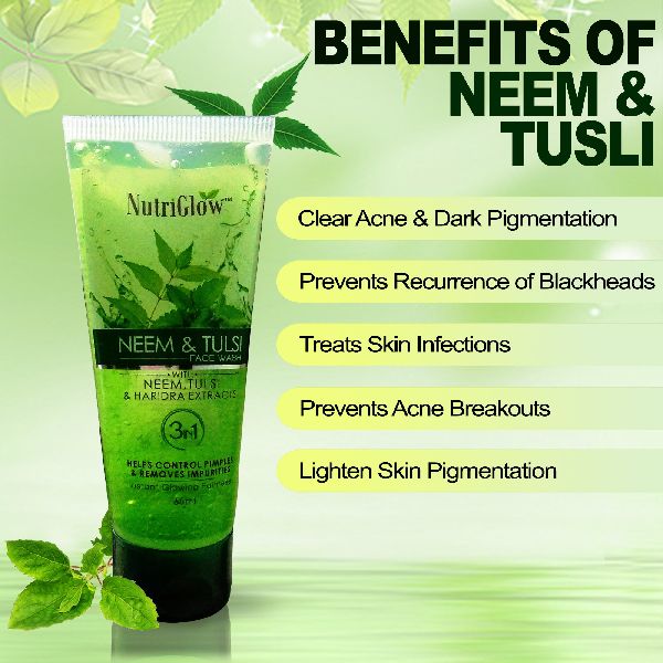 NutriGlow Set of Pearl Radiance facial kit with Neem Tuli Face wash