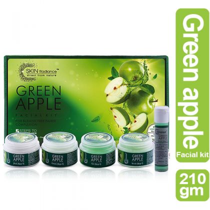 NutriGlow Skin Radiance Green Apple Facial Kit 210 gm