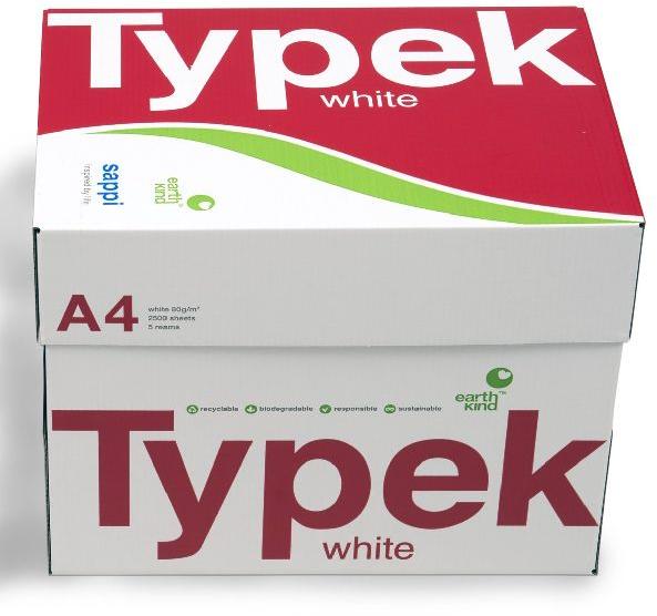 Typek Sappi a4 white copier paper