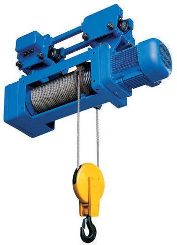 Fixed Suspended Wire Rope Hoist, for Weight Lifting, Loading Capacity : 30-35Tons