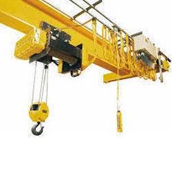 Monarch Mild Steel Single Girder EOT Crane, for Industrial, Feature : Customized Solutions, Easy To Use