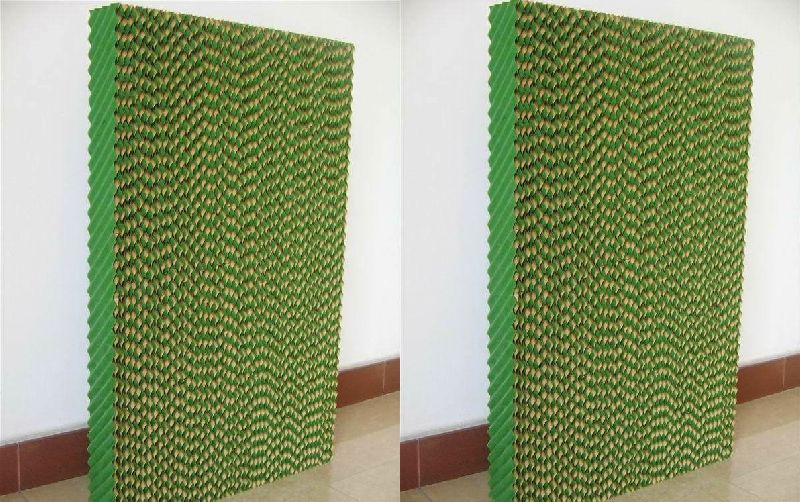 HuTek Evaporative Cooling Pad Green Brown, Shape : Square, INR 550 / Square Feet by Enviro Tech Industrial Products from Delhi Delhi | ID - 5333862