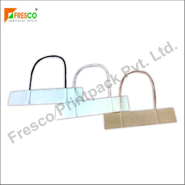 Multicolor Paper Handle, for Packaging, Shopping, Feature : Easy To Carry, Eco-Friendly, Good Quality