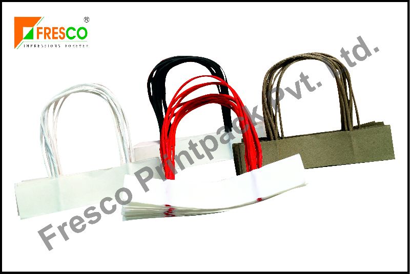 Paper Bag Handle, for Shopping, Feature : Easy To Carry, Good Quality, Light Weight