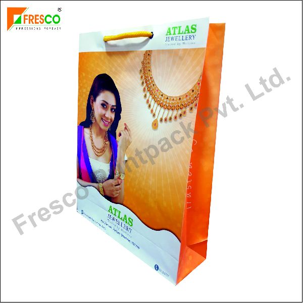 Fresco Synthetic Premium Jewellery Paper Bags, for Packing Jewelry, Size : Multiple Size