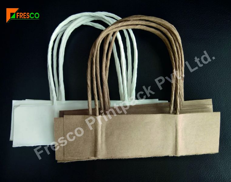 Twisted Shopping Paper Bag Handle, Feature : Easy To Carry, Good ...