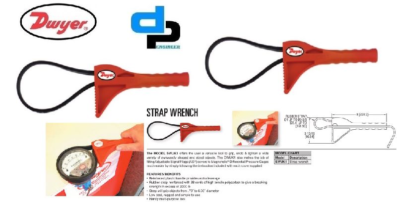 Model SWUK1 Strap Wrench