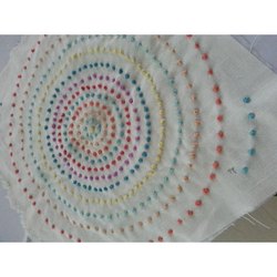 Embroidered Cotton Fabric Garments, Width : 24-44 Inch