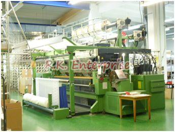 Used Karl Mayer Raschel Knitting Machine