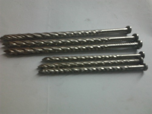 Stainless Steel Twisted Nails