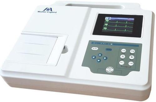 Meditec England Three Channel ECG Machine