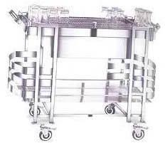 Stainless Steel Drinks Trolleys, Pattern : Plain