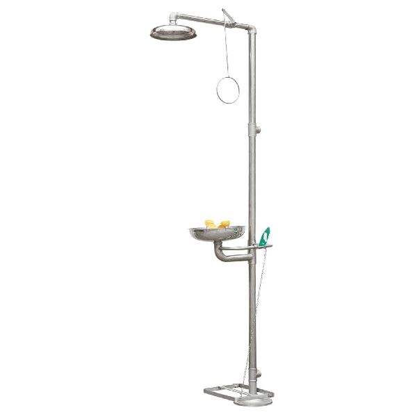Polished Safety Shower, for Emergency Cleaning, Feature : Durable, Fine Finished, Good Quality, Hard Structure