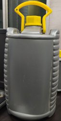 PLASTIC JERRY CAN, Color : GREY