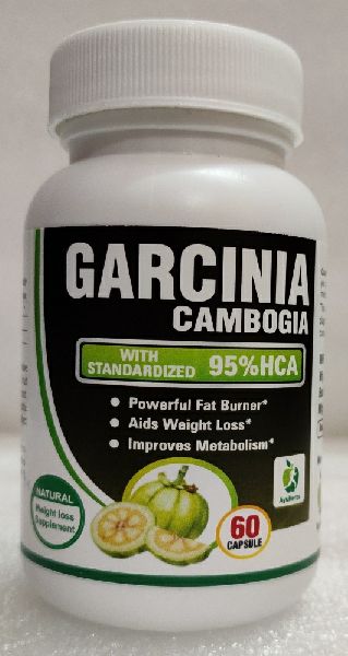 Ayuherbs Natural Garcinia cambogia extract Capsule, for Personal, Packaging Type : Bottles