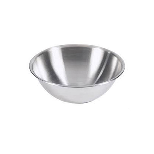 Round Stainless Steel Silver Mixing Bowl