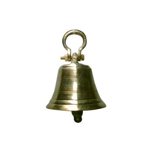 Polished Brass Hanging Bell