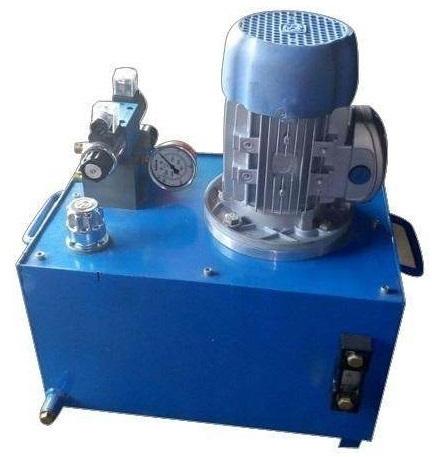 HPL Mild Steel Semi-Automatic Hydraulic Power Pack, for Industrial, Power : 5 HP