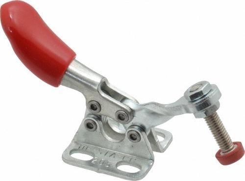 Mild Steel Toggle Clamps, Color : Silver, Red