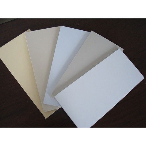 PVC Rigid Sheets, Color : Dark Light Grey