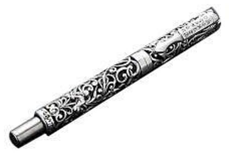 Non Polished Silver Pen, for Writing, Feature : Stylish pattern, Beautiful look, Elegant design