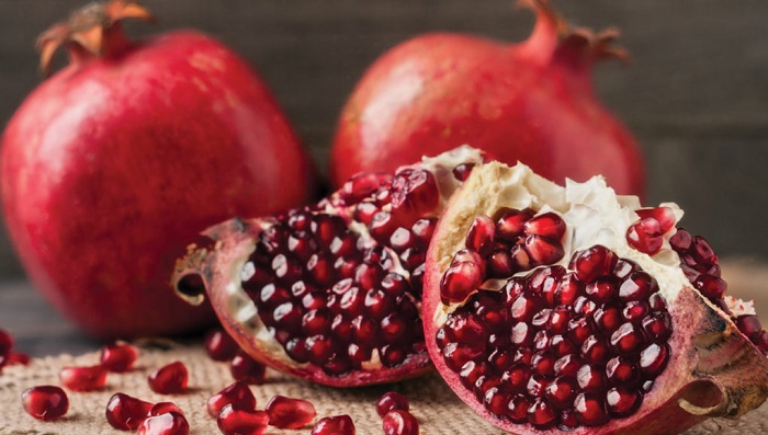 fresh pomegranate