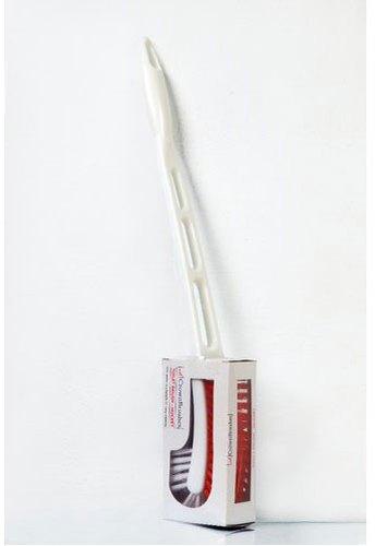 Plastic Hockey Toilet Cleaning Brush, Color : White