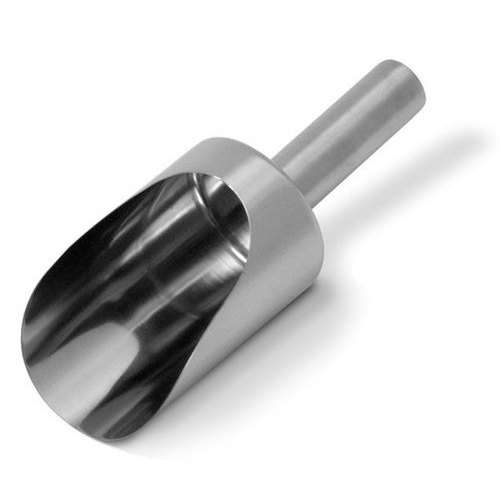 Stainless Steel Laboratory Scoop, Color : Silver
