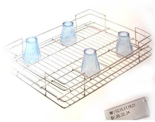 Alloy Steel Coated Kitchen Wire Shelves, Feature : Fine Finished, Long Life, Non Breakable