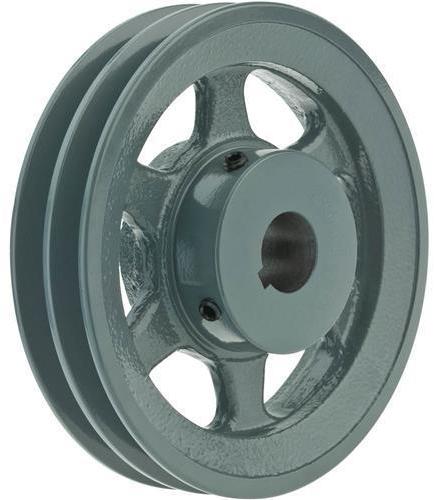 Cast iron Double V Groove Pulley, Capacity : 5 ton