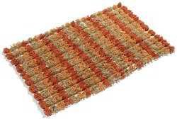 100% Cotton Shaggy Rug, Color : Multicolor