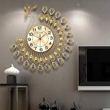Decorative Wall Clock, Color : Multicolor