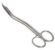 Non Polished Stitch Cutting Scissor, For Hospital