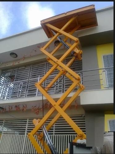 Liftrofab Vertical Platform Lift, for Transporting The Vehicles, Color : Yellow