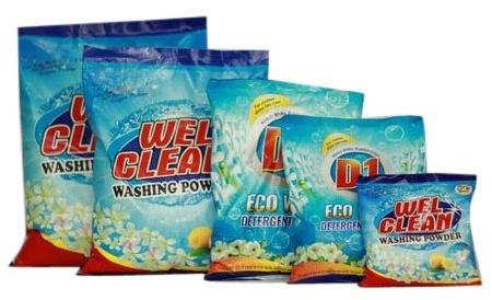 Wel Clean Washing Powder, Packaging Type : Packet
