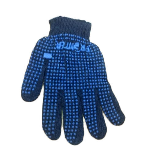 Cotton Dotted Gloves, Size : Medium