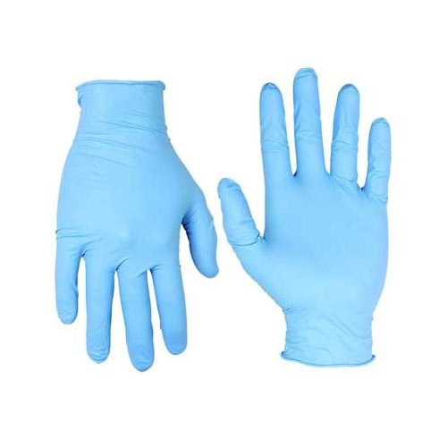 Plain Rubber Hand Gloves, Size : Medium, Large