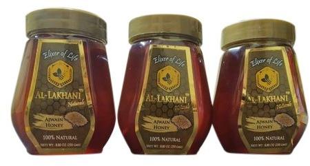 Al Lakhani Organic Ajwain Honey, Packaging Type : Plastic Container