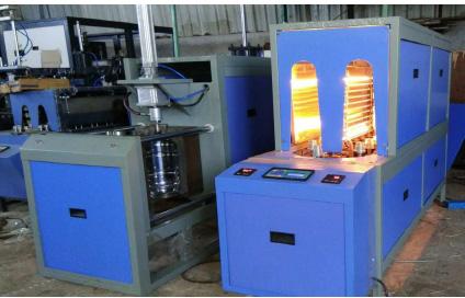 Semi Automatic PET Jar Blowing Machine