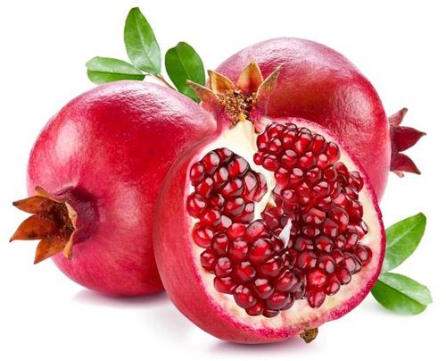 Organic fresh pomegranate, for Making Custards, Making Juice, Making Syrups., Feature : Bore Free